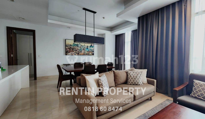 For Rent Oakwood Suites La Maison Barito 3 Bedrooms Furnished