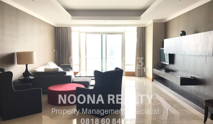 Kempinski Grand Indonesia 3-Bedroom Apartment for Rent on High Floor 2