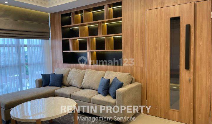 Sewa Apartemen Somerset Kencana 3 Bedroom Lantai Rendah Furnished 1