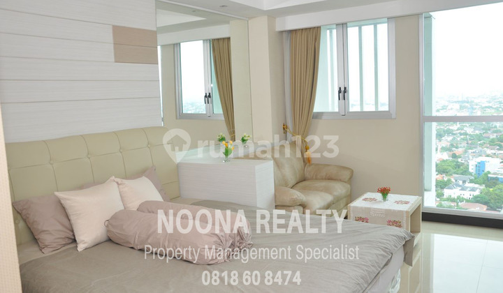 Apartment for Rent at Kemang Village, Studio Type, High Floor, Furnished