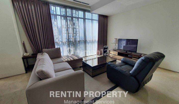 Sewa Apartemen Senopati Suites 2 Bedroom Lantai Tengah Furnished 1