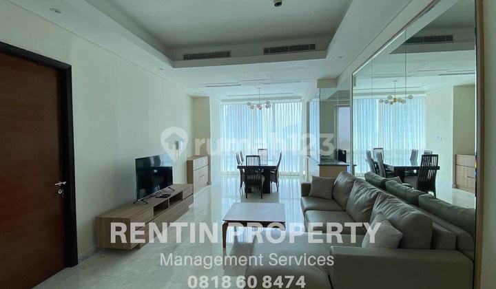 For Rent Apartment The Peak Sudirman 3 Bedrooms High Floor 1