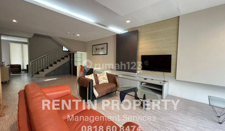 For Rent Townhouse Cosmo Park Thamrin City 4 Bedrooms Furnished 2