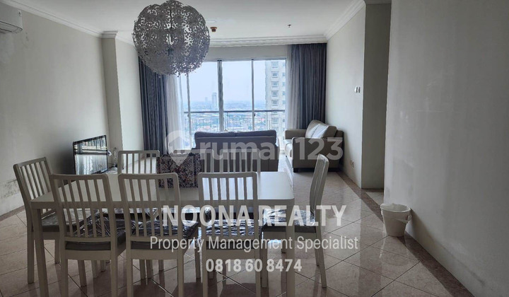 For Rent Apartment Grand Itc Permata Hijau 3 Bedrooms Furnished 2