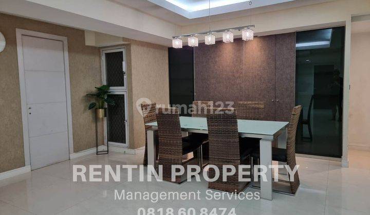 Jual Apartemen Taman Anggrek 3 Bedroom Unit Combine Lantai Tengah 2