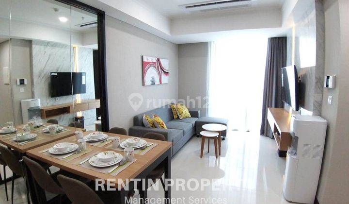 Sewa Apartemen Casa Grande 2 Bedroom Lantai Tinggi Furnished 2