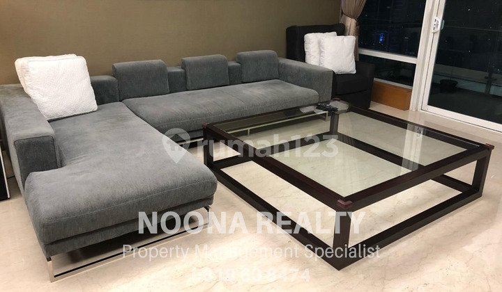 Kempinski Grand Indonesia 3-Bedroom Apartment for Rent on High Floor