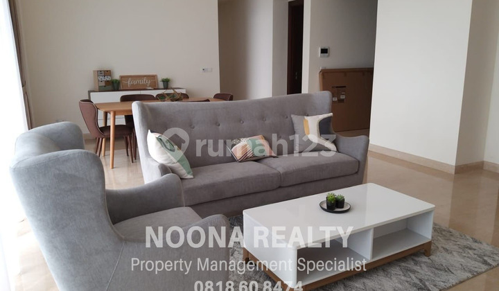 Rent Pakubuwono Spring 2 Bedroom Apartment Low Floor