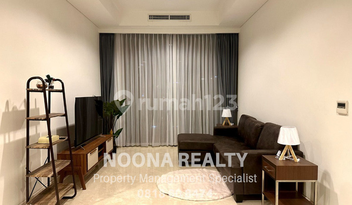 Sewa Apartemen The Elements 2 Bedroom Lantai Sedang Furnished