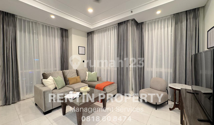 For Rent Apartment The Peak Sudirman 2 Bedrooms Middle Floor 2