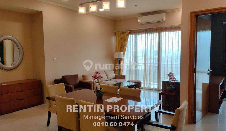 Sewa Apartemen Senayan Residence 3 Bedroom Lantai Sedang 1