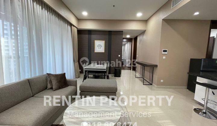 Sewa Apartemen Anandamaya Residence 2 Bedroom Lantai Rendah 2