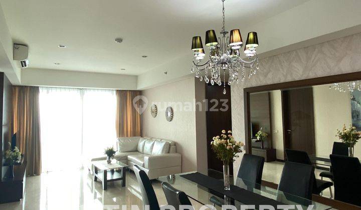 For Rent Apartment Kemang Village 2 Bedrooms High Floor Furnished 2