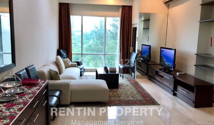 Sewa Apartemen Senayan Residence 3 Bedroom Lantai Rendah 1