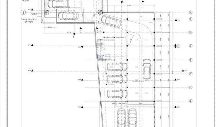 Disewakan Gedung 3 Lantai di Kebon Kacang Tanah Abang 2