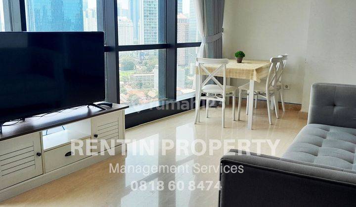 Sewa Apartemen Sudirman Suites 2 Bedroom Lantai Tengah Furnished 2