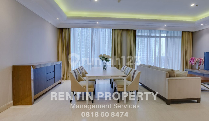 For Rent Apartment Pakubuwono View 3 Bedrooms Low Floor Furnished