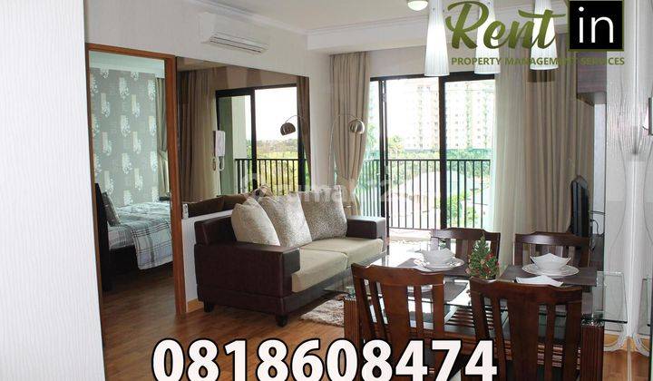 Jual Apartemen Hamptons Park 2 Bedroom Lantai Rendah Furnished 1