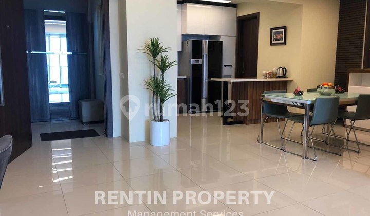 Sewa Apartemen Kemang Village 2 Bedroom Lantai Tinggi Furnished 2