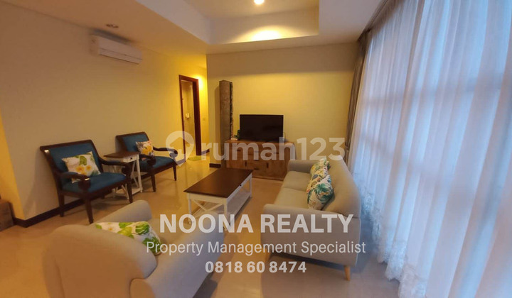 For Rent Apartment Somerset Kencana 2 Bedrooms Full Furnished