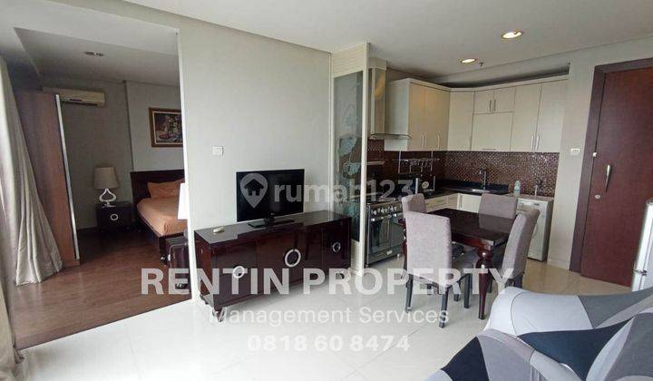 Sewa Apartemen Kemang Mansion Tipe Studio Lantai Tengah Furnished 2