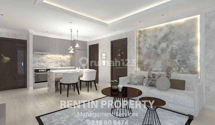 Sewa Apartemen District 8 Senopati 2 Bedroom Lantai Tinggi 2