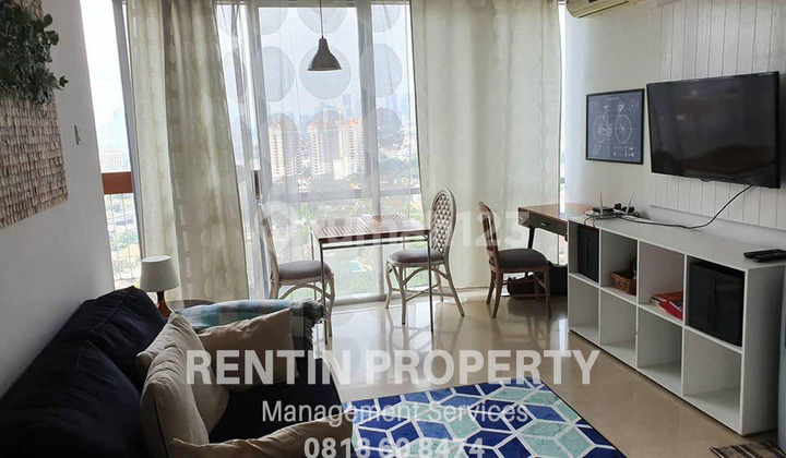 For Rent Apartment Kemang Mansion 1 Bedroom Middle Floor Furnished 2