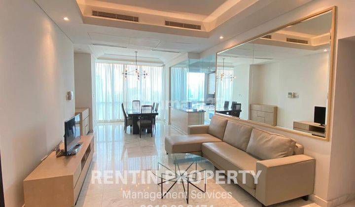 Sewa Apartemen The Peak Sudirman 3 Bedroom Lantai Tinggi Furnish 1