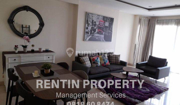 Sewa Apartemen Permata Hijau Residence 3 Bedroom Lantai Tinggi 1