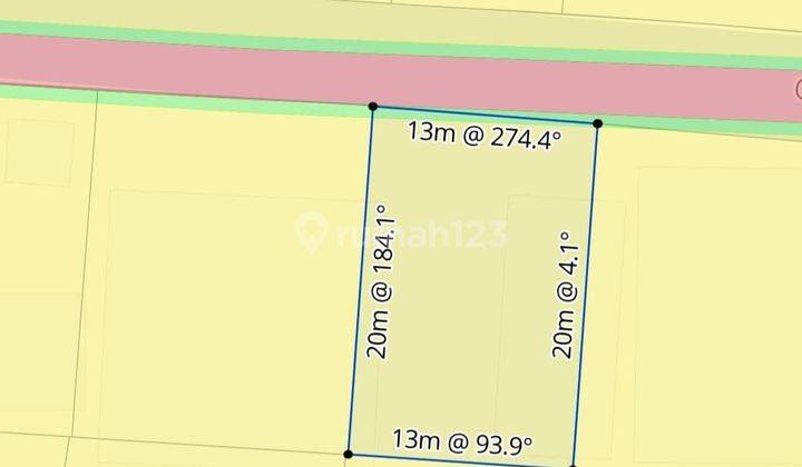 Land for sale 2.6 Ara Jl. Mount Salak Kerobokan 2