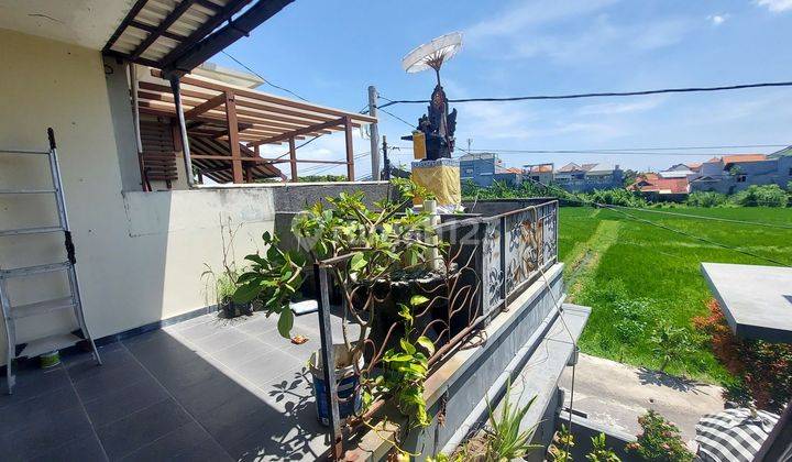 fast 4 bedroom house Pedungan South Denpasar, view of rice fields. 2