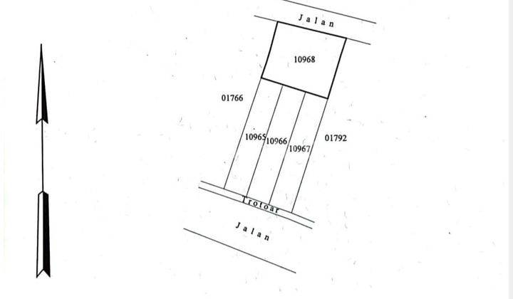 Tanah Luas 1.76 Are Canggu Area 300 Meter Dari Jalan Raya  2