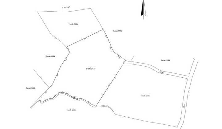 Dijual Tanah Luas 88 Are Selemadeg Barat 