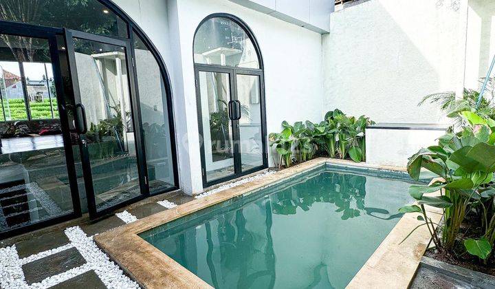 Brand New !! Villa 2 Kamar View Sawah Padonan Canggu 2