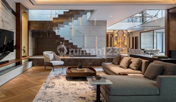 Rumah Mewah Furnished Dijual Di Cluster Premium Bsb City 2