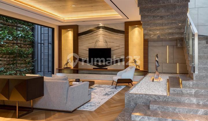 Rumah Mewah Furnished Dijual Di Cluster Premium Bsb City 1