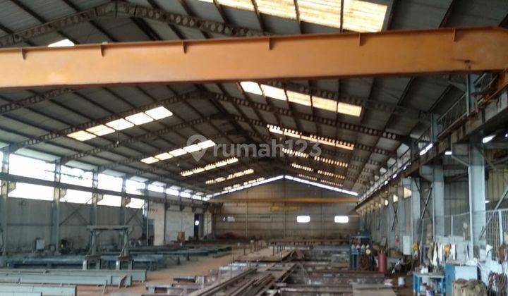 Dijual Pabrik Gudang Eks Workshop di Jl.raya Kalimalang Tambun 1