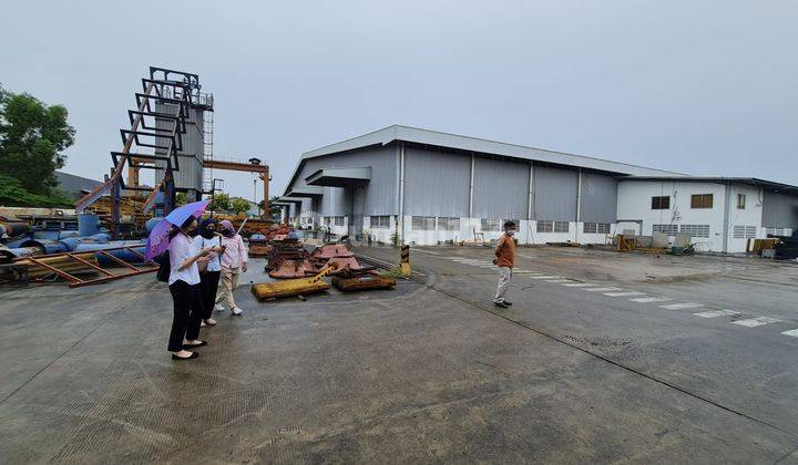 Gudang Pabrik Dilengkapi 3 Crane di Delta Silicon Cikarang, Murah 14