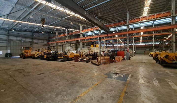 Gudang Pabrik Dilengkapi 3 Crane di Delta Silicon Cikarang, Murah 15
