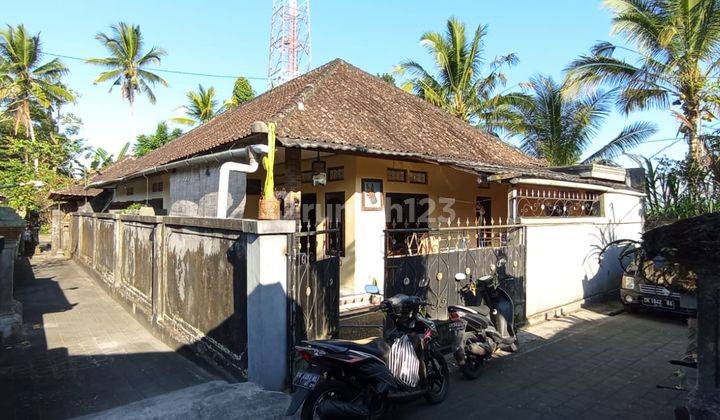 House in Tampaksiring Rural Atmosphere.  In Tirta Empul, Tampaksiring Needs Renovation 1