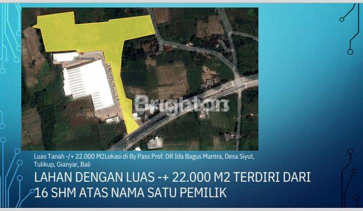 Tanah Di Siyut  di JL PROF. IDA BANGUS MANTRA., Tulikup 2