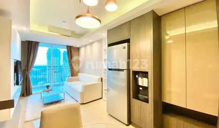 3-bedroom apartment fully furnished with Kemayoran Golf Course view