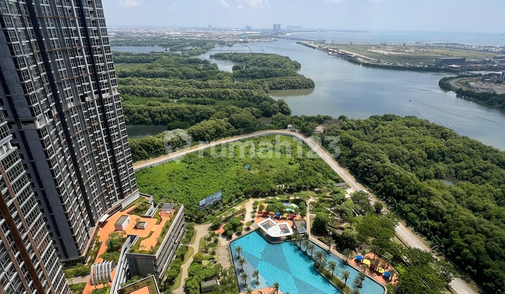 Disewakan Apartemen Modern Gold Coast PIK Tipe Studio View Laut