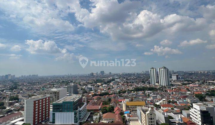 tampak depan dijual aprtemen modern capitol park