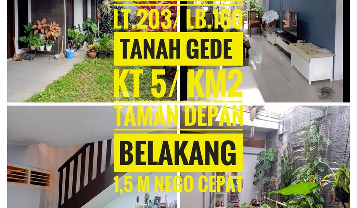 Kopo Permai Rumah Usaha 5 Menit ke Jalan Kopo Raya Bebas Banjir di Bawah Pasar 1