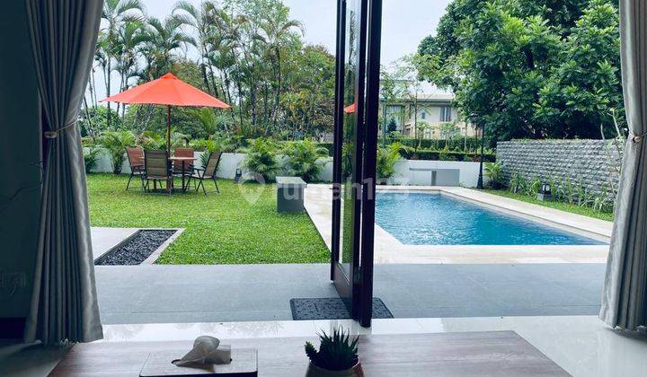 Rumah Mewah Furnished Dengan Kolam Renang Rancamaya Golf Estate 2