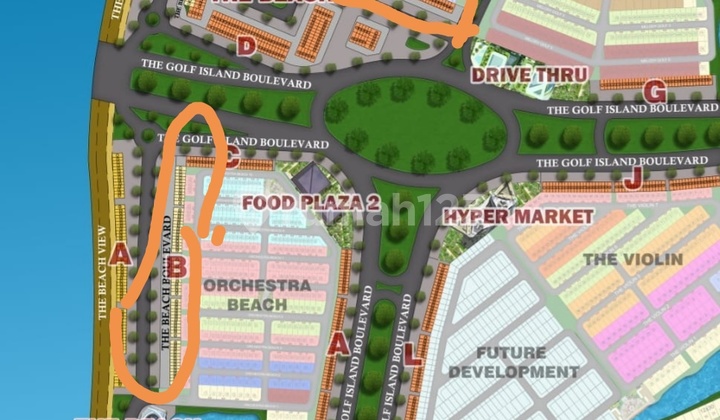 For Sale Fast Shop House Golf Island Near Pagi Sore Black Owl