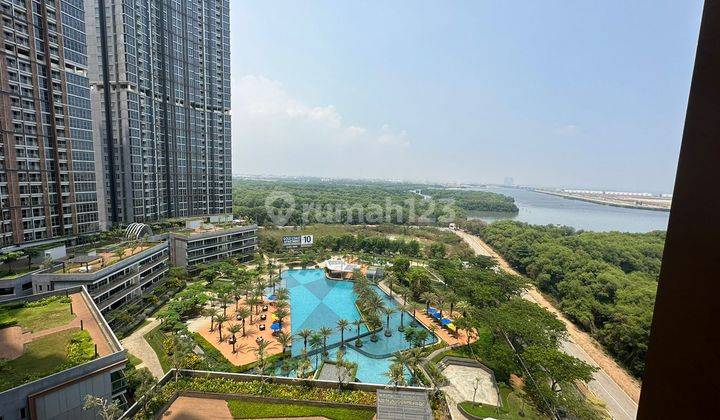 Dijual Apartement Gold Coast 1 Br Semi Furnished View Laut 1