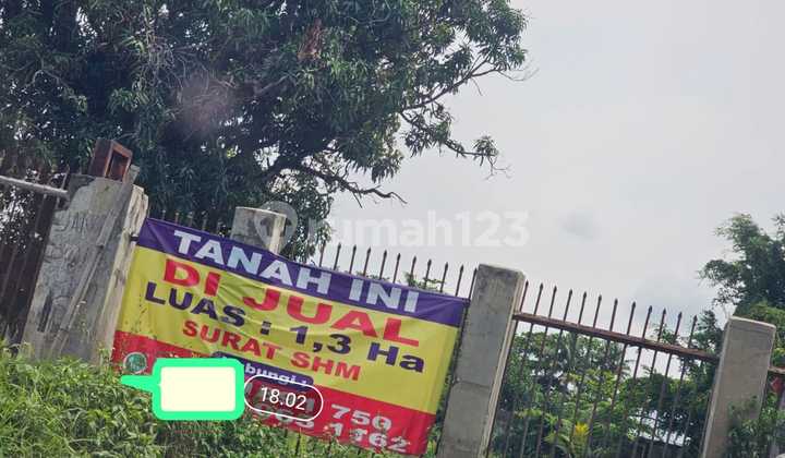 Dijual tanah 13000m2 SHM Dadap tangerang S jalan raya besar Dijual tanah 13000m2 SHM Dadap tangerang S jalan raya besar