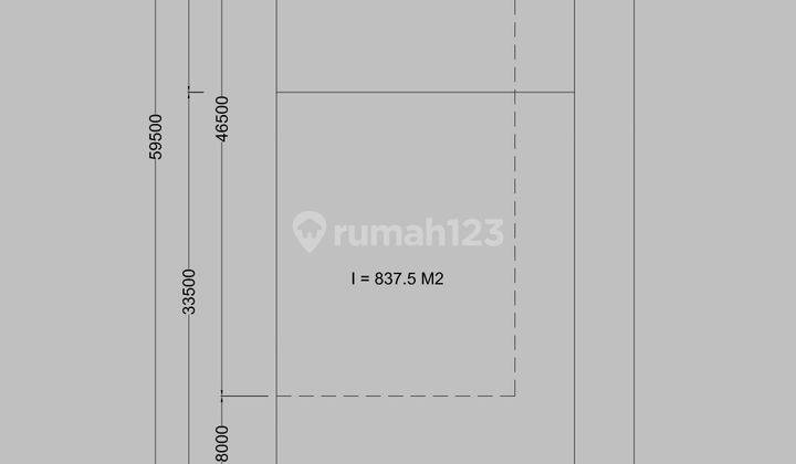 Disewakan Tanah Strategis Komersil Raya Mayjend Sungkono 1